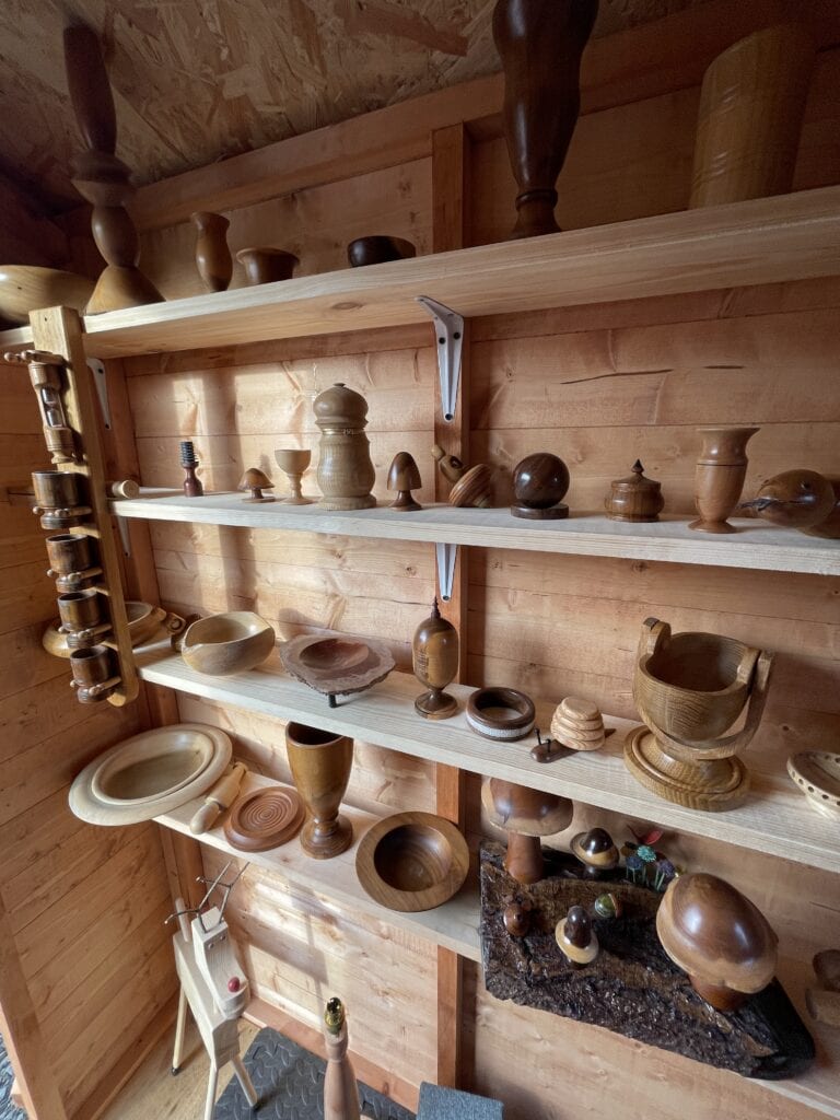 Discover the Charm of Handcrafted Treasures at Let's Glamp Retro's Woodcraft Shop