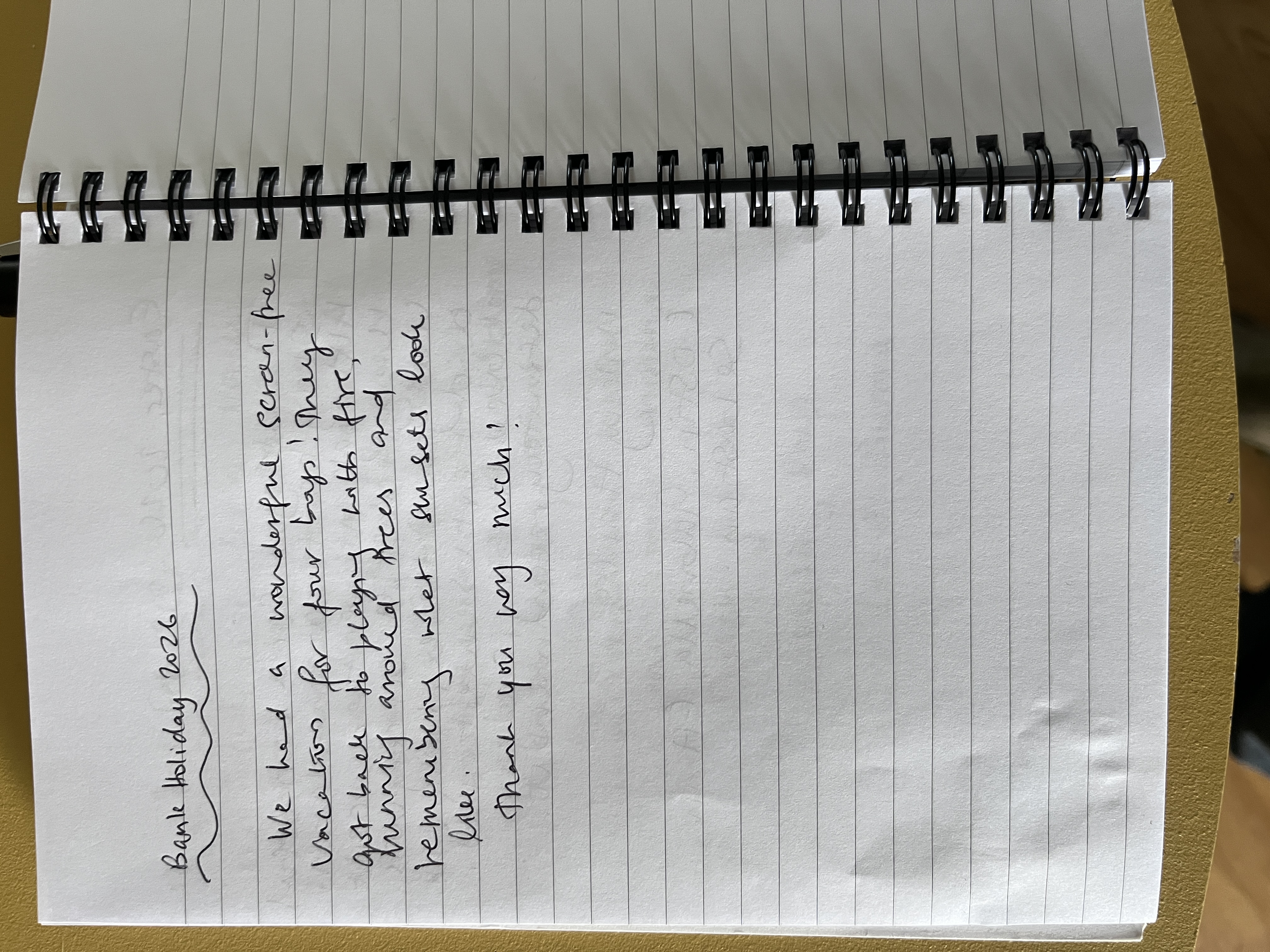 Guest review page