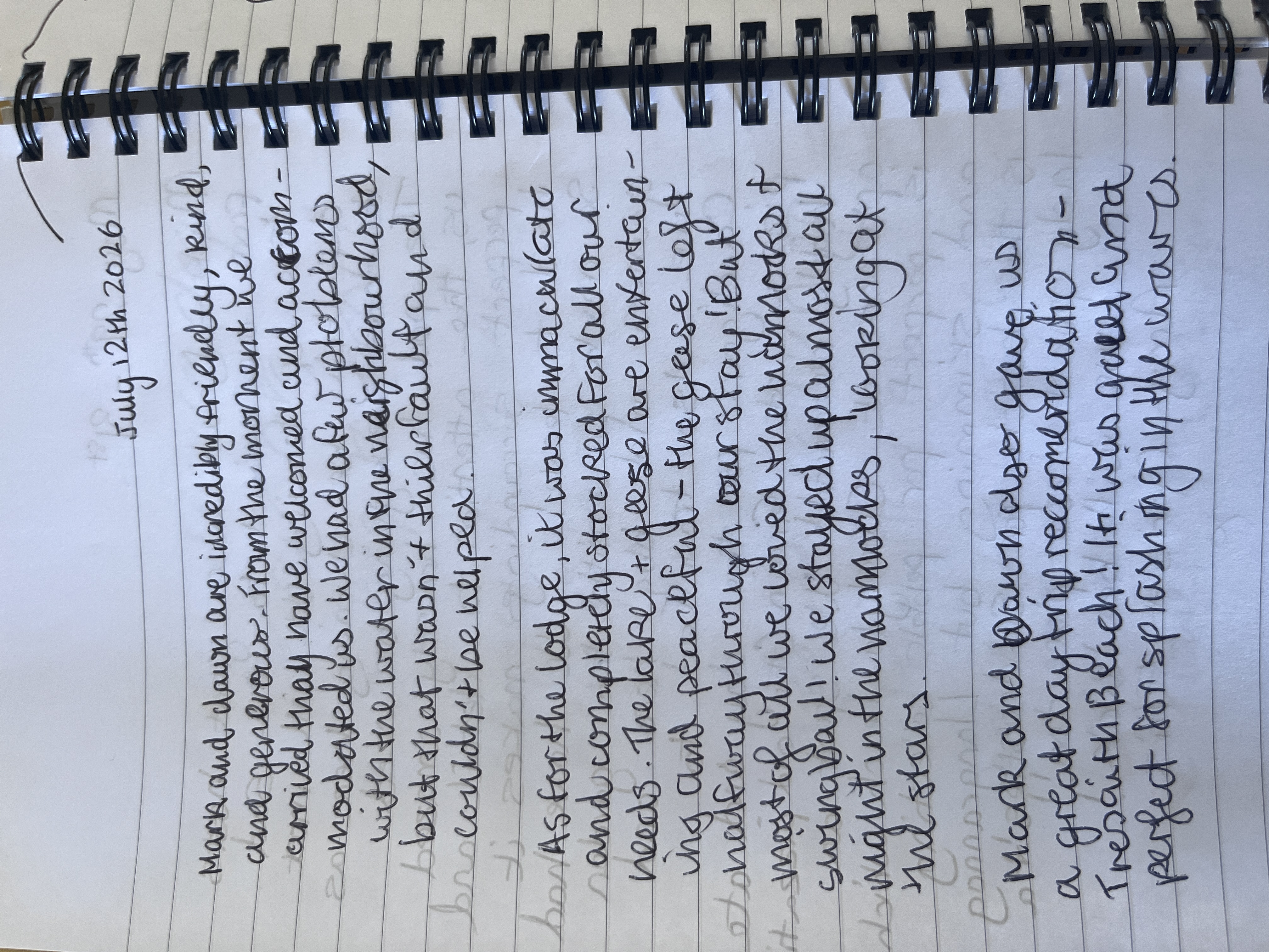 Guest review page